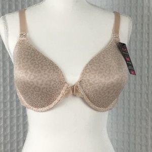 Maidenform Extra  Coverage T-Back Animal Print Bra